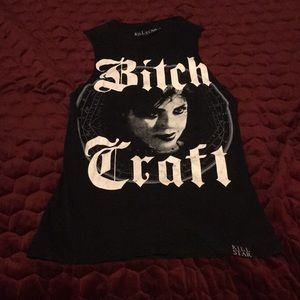 Killstar Nancy cut off tank women’s medium